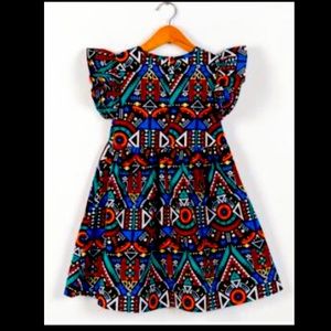 Little Girl African Print Dress